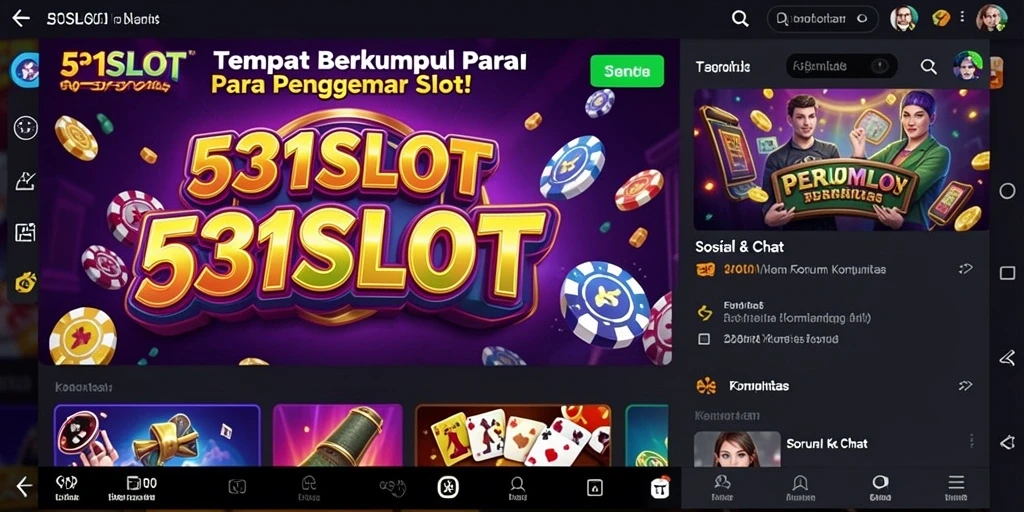 Antarmuka user-friendly 531SLOT untuk forum komunitas.