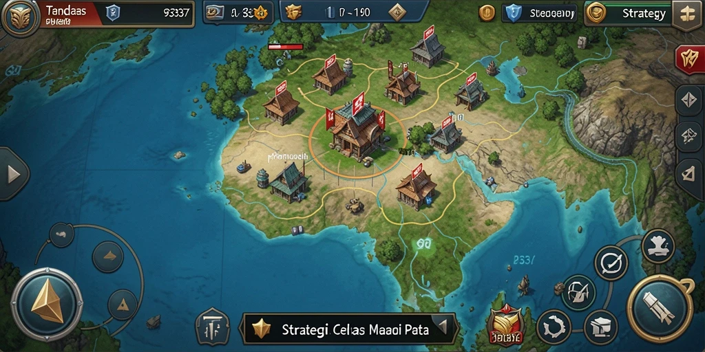 Antarmuka strategis dan dinamis dalam game 93337.