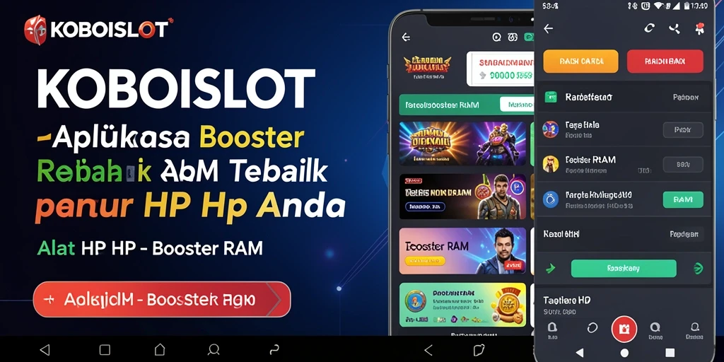 Tampilan antarmuka pengguna KOBOISLOT yang intuitif dan fungsional.