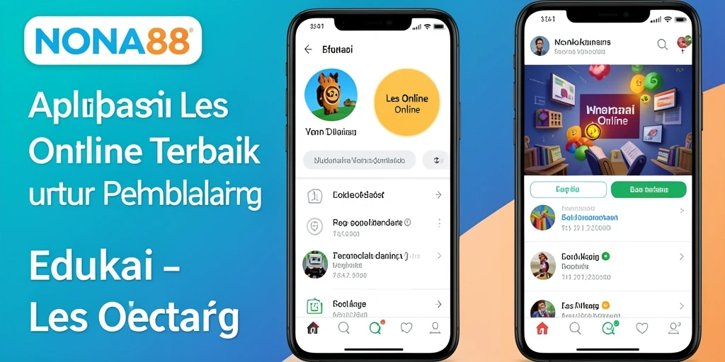 Antarmuka NONA88 yang intuitif untuk pengalaman Les Online.